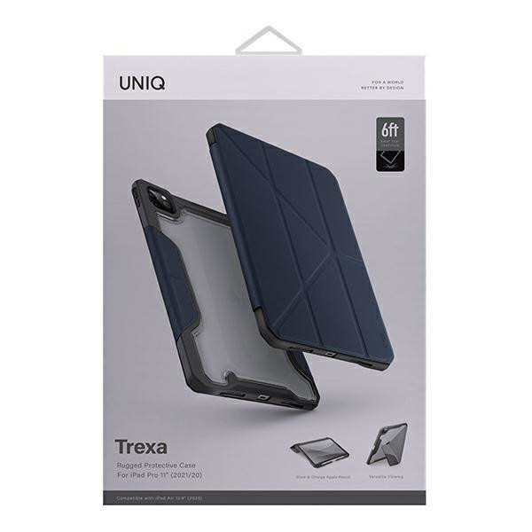 UNIQ Antimicrobial Fodral iPad Pro 11 2021 / 2020 - Blå Blå