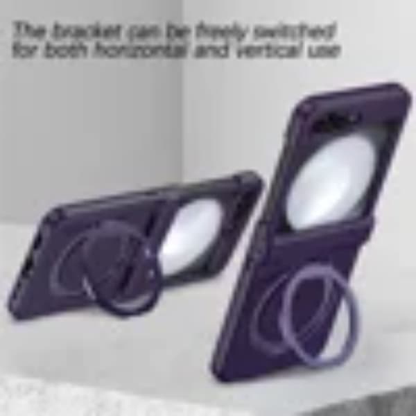 Mobilskal till Galaxy Z Flip 7 Magsafe Spring Hinge - Lila Lila