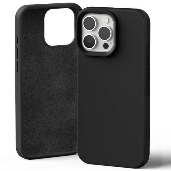 Mercury Mobilskal till iPhone 16 Pro Max Silikon - Svart Svart