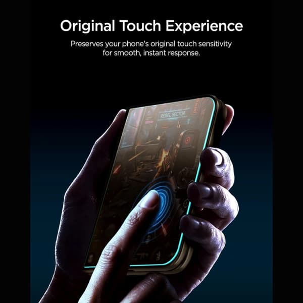 Spigen [2-Pack] Härdat Glas Skärmskydd För iPhone Duo Privacy