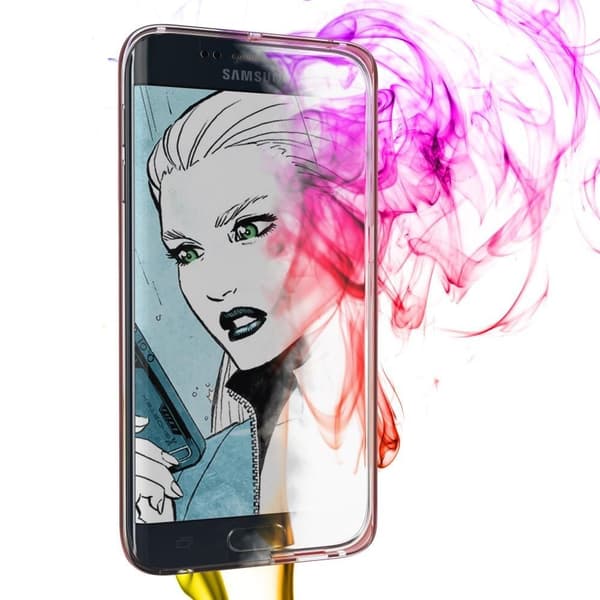 Ghostek Cloak Skal till Samsung Galaxy S6 Edge Plus - Röd Red