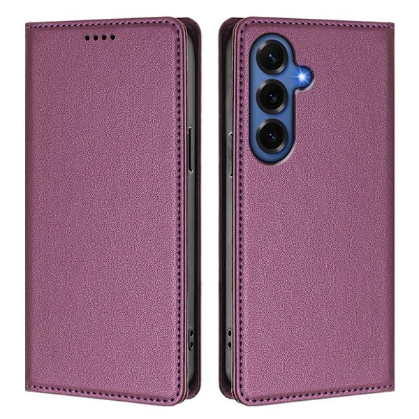 Plånboksfodral för Samsung Galaxy S26 Plus Konstläder RFID - Lila