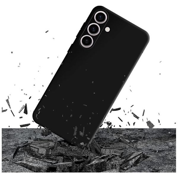 3MK Telefontaske til Galaxy S24 Matt Pro - Sort Svart