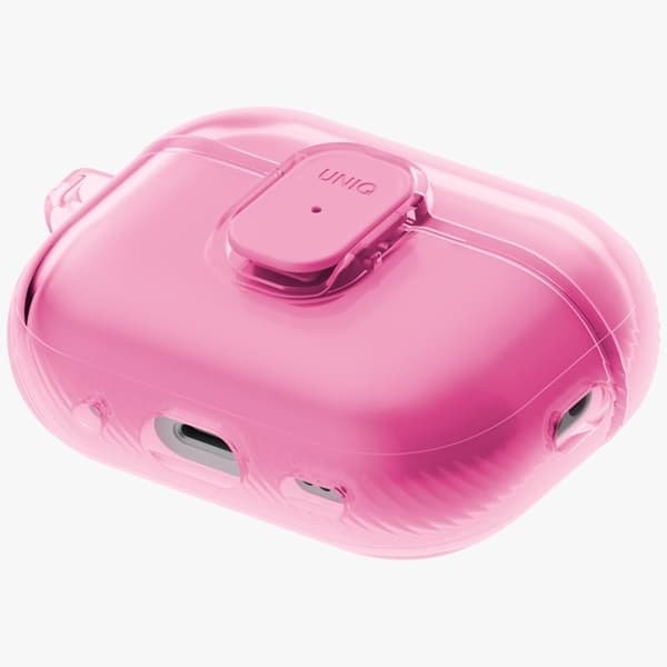UNIQ AirPods Pro 3 Skal Glase Pro Lock Rosa