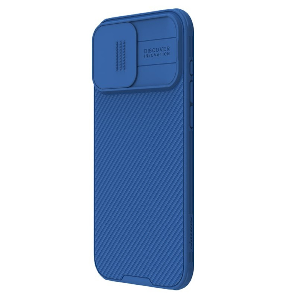 NILLKIN Camshield Pro Series Mobilskal till iPhone 16 Pro Max Blå