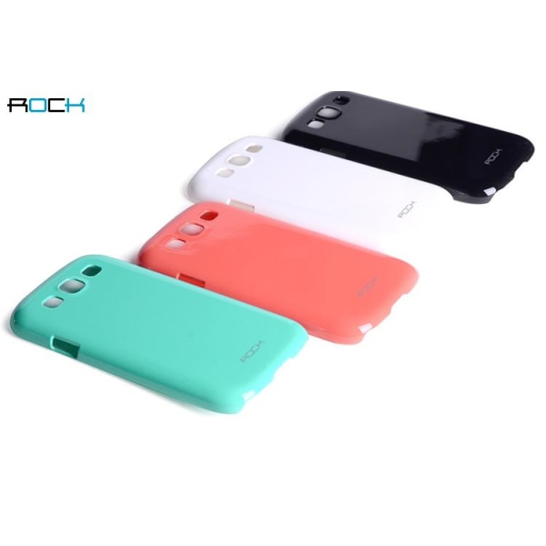 Rock Colorful Suojakuori Samsung Galaxy S3 i9300 + HD-näytönsuojalle