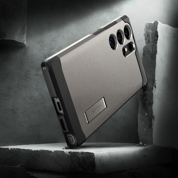 Spigen Galaxy S24 Ultra Mobilskal Tough Armor - Gunmetal