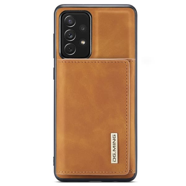 DG.MING 2-in-1 Plånboksfodral för Samsung Galaxy A33 5G - Brun