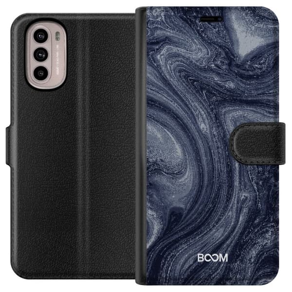 Plånboksfodral till Motorola Moto G41 med Midnight Stone