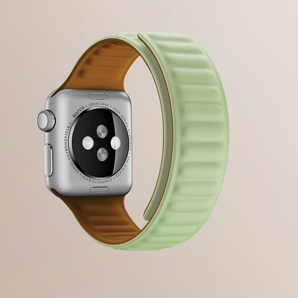 Apple Watch 7/8 (41mm) Armband Magnetic Strap - Svart Black