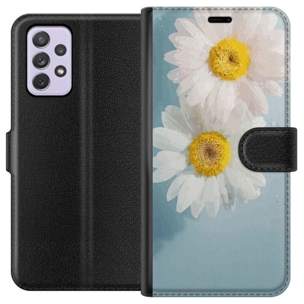 Pung Taske til Samsung Galaxy A52s 5G med sommerblomster