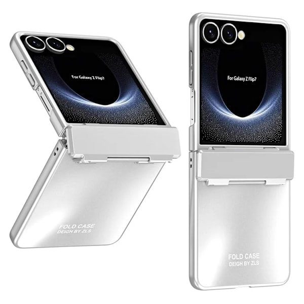 Mobilskal till Galaxy Z Flip7 Electroplating - Silver Silver