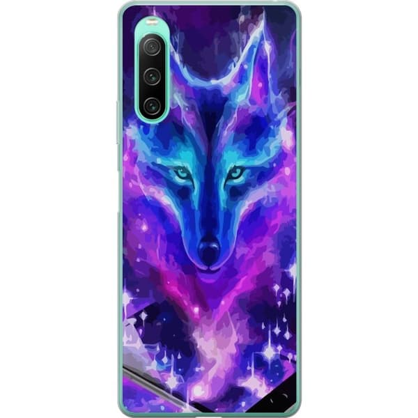 Mobilskal till Sony Xperia 10 IV med Neon Varg