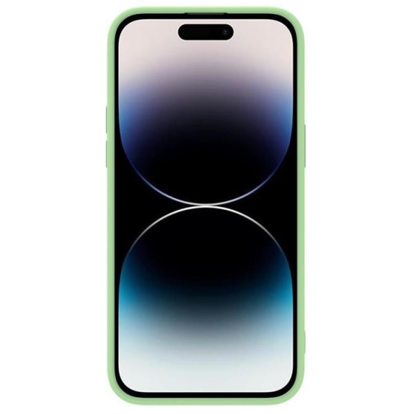 Nillkin iPhone 14 Pro Max Case Magsafe CamShield Silicone - vihreä