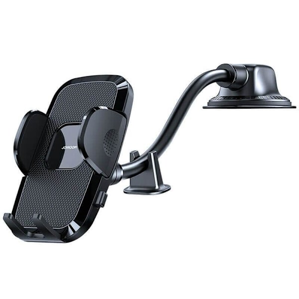 Joyroom Long Arm Dashboard Car Mount - Svart Svart