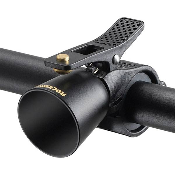 Rockbros Cykel Ring klocka - Svart Svart