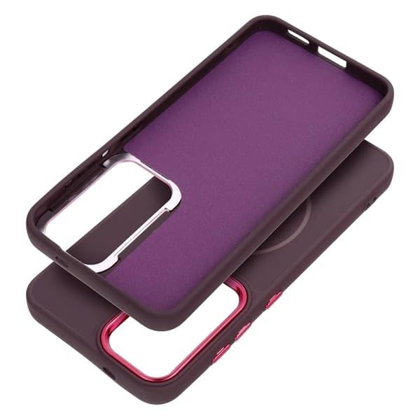 Mobilskal till Galaxy A56 Magsafe Frame - Lila Lila