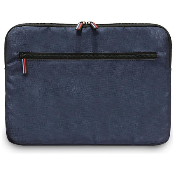 BMW Datorfodral 14" Nylon Pockets & Metal Logo - Navy Blå