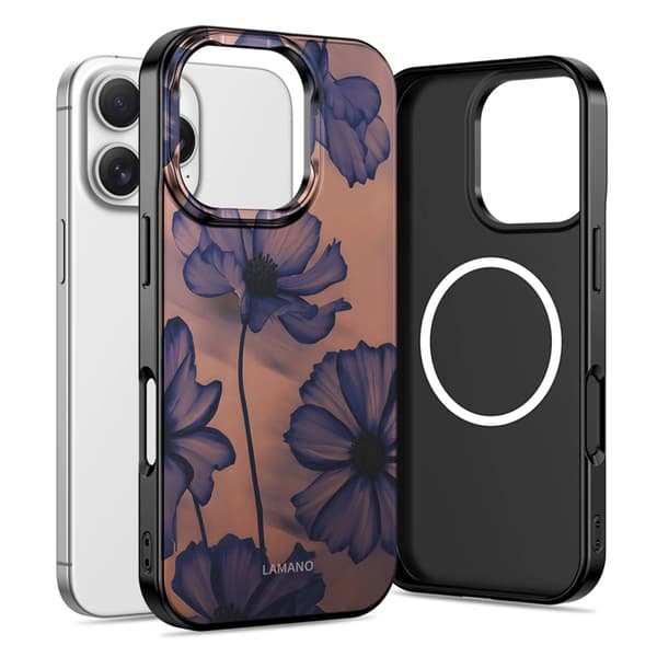 Tech-Protect Mobilskal till iPhone 16 Pro Max Magsafe Lamano - Velvet Night Lila