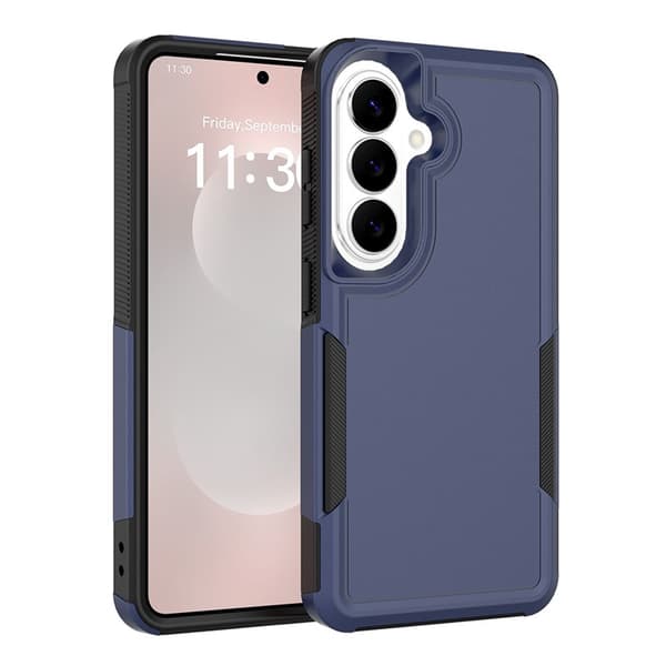 Mobilskal för Samsung Galaxy S26 PC + TPU Stötabsorberande - Mörkblå