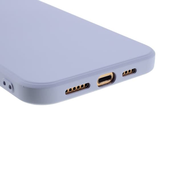 X-LEVEL Mobilskal till iPhone 12 Pro Max i Flytande Silikon - Lila