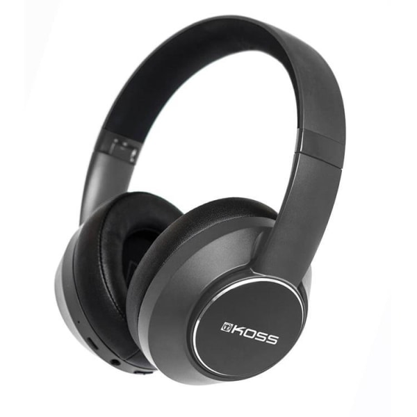 KOSS Headphones Over-Ear BT740iQZ Langaton ANC Mic - musta