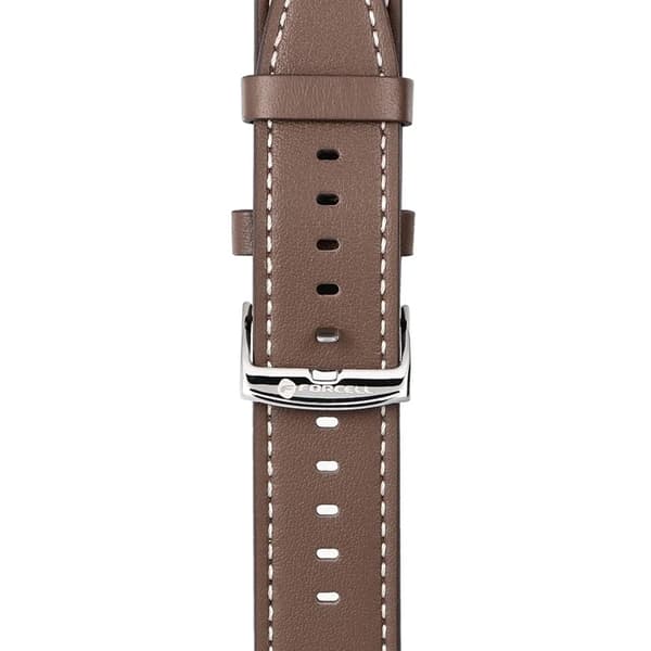 Forcell Galaxy Watch 20mm Armbånd Øko Læder - Brun Brun