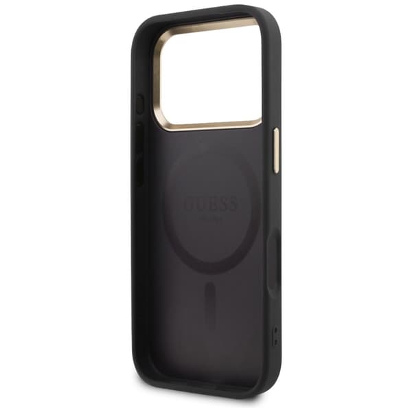 Guess Mobilskal För iPhone 17 Pro MagSafe Perforated 4G - Rosa