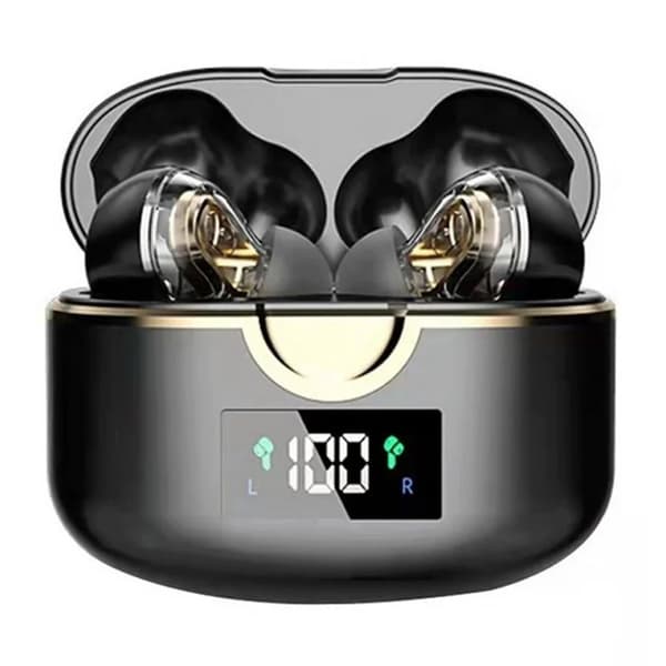 TWS In-Ear Hörlurar Bluetooth T22 - Svart Svart