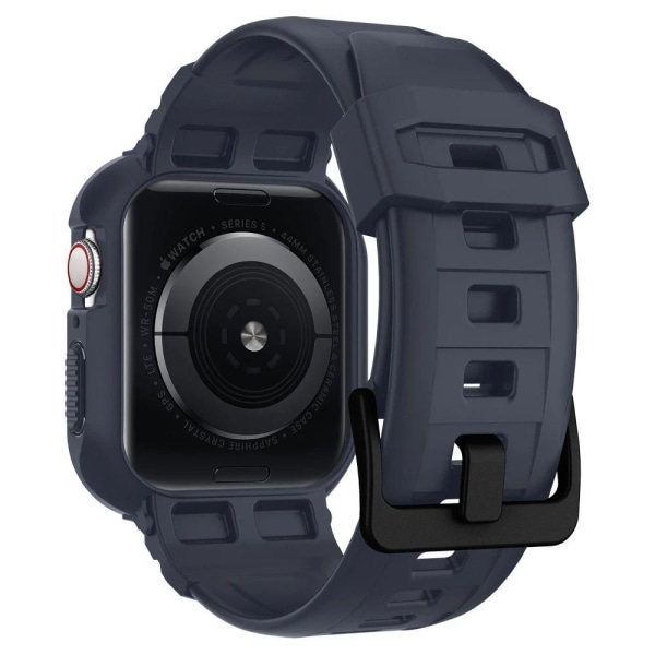 SPIGEN Rugged Armor Pro Apple Watch 4/5/6/7/8/SE (44/45mm) Armband grå