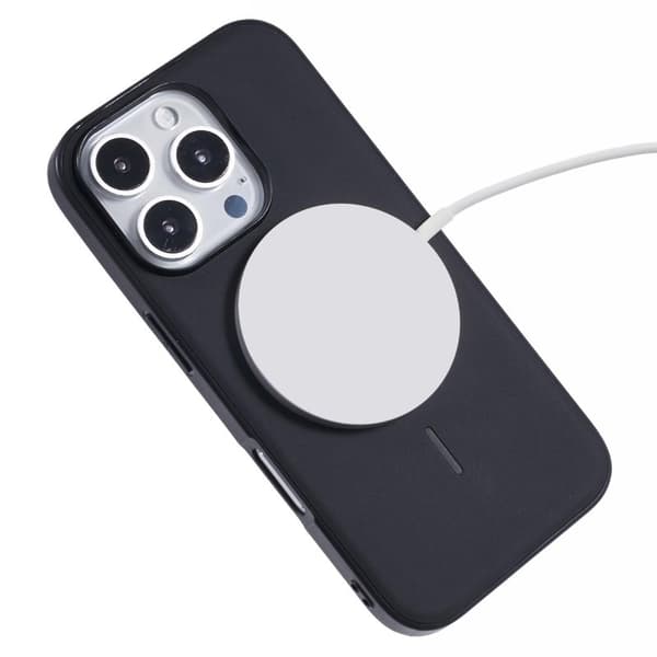 X-LEVEL Mobilskal till iPhone 16 Pro MagSafe PC TPU PU Svart