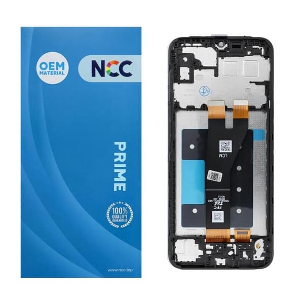 Galaxy A14 5G skærm med LCD-skærm A146 P/U NCC OEM Black