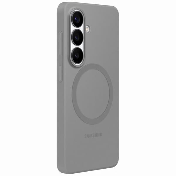 SAMSUNG Mobilskal För Galaxy S26 MagSafe Silikon Magnet - Grå Grå