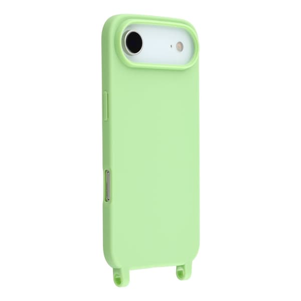 Mobilskal till iPhone Air TPU Shockproof med Lanyard - Grön Grön