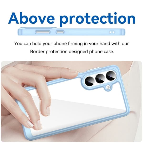 Mobilskal för Samsung Galaxy S26 Plus TPU + Akryl - Blå