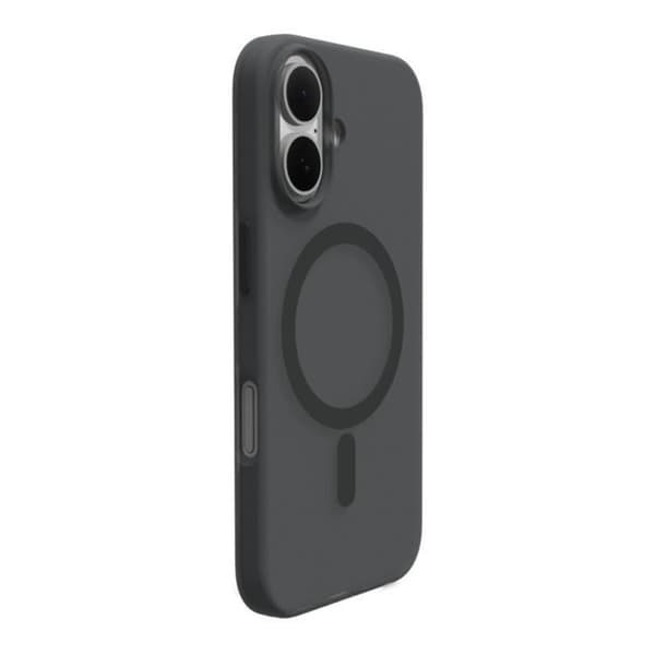 Puro Telefontaske til iPhone 16 Magsafe Daylight Silikone - Sort Black