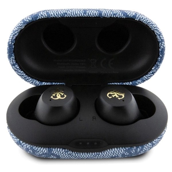 Guess TWS In-ear Hörlurar Bluetooth Metall - Blå