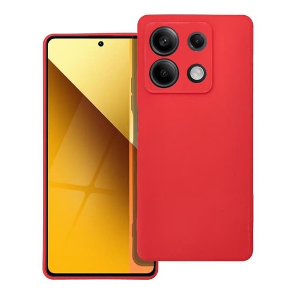 Telefontaske til Xiaomi Redmi Note 13 5G Soft - Rød Röd