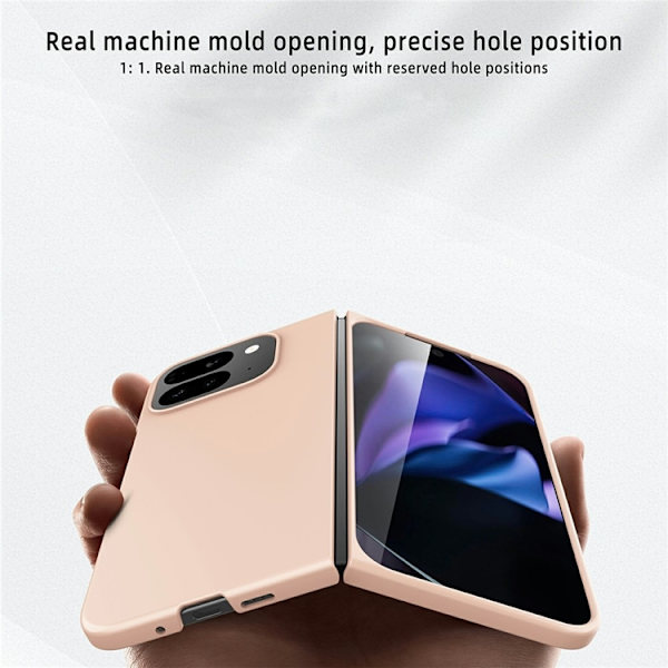 Mobilskal till Google Pixel 10 Pro Fold Skin-Feel Rubberized Roséguld