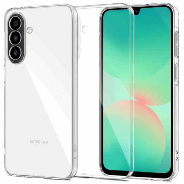 Tech-Protect Mobilskal till Galaxy A26 5G Flexair - Transparent Transparent