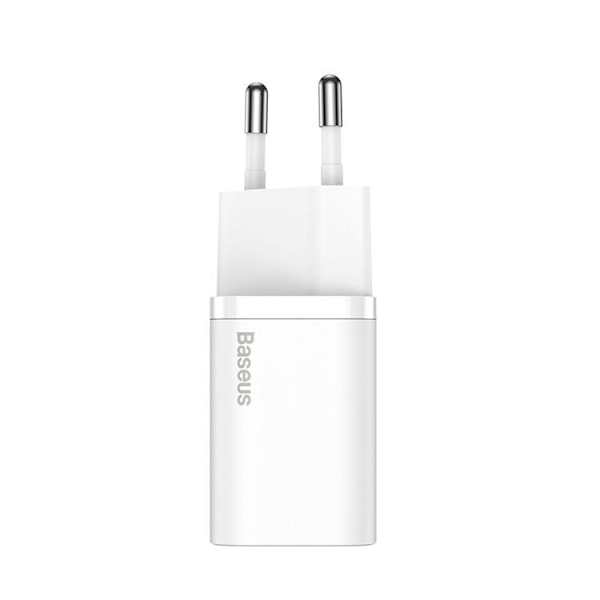 Baseus Super Väggladdare USB-C 25W - Vit