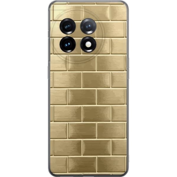 Mobilskal till OnePlus 11R med Gyllene Murstenar