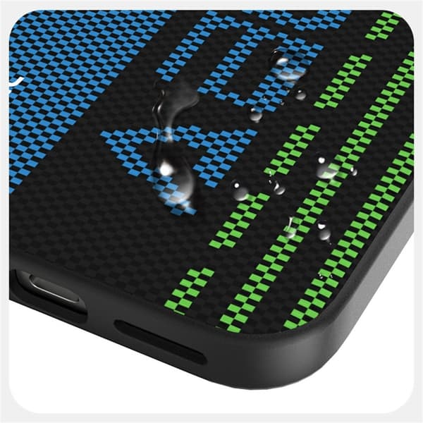 ABEEL Mobilskal till Google Pixel 10 Pro MagSafe PC TPU Läder Svart
