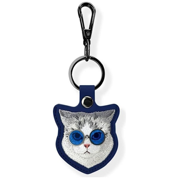 Nimmy AirTag Dækbriller Cool Cat - Blå Blå