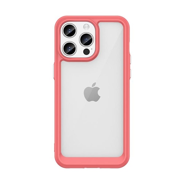 iPhone 15 Pro -puhelimen kuori Outer Space - Punainen Röd