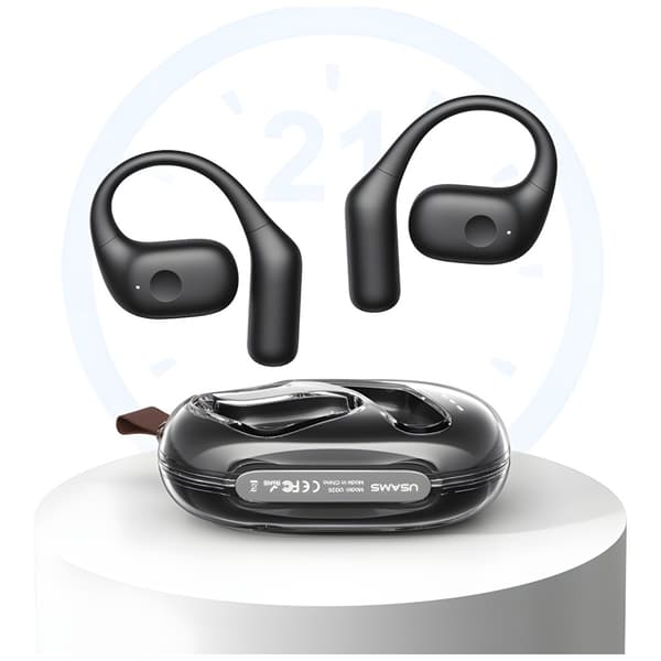 USAMS G26 OWS Bluetooth Hörlurar 5.3 - Vit