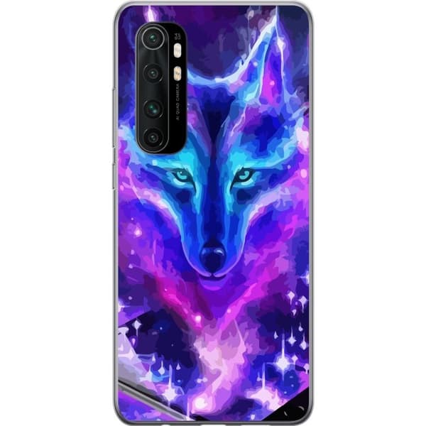 Mobilskal till Xiaomi Mi Note 10 Lite med Neon Varg