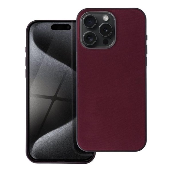 iPhone 13 Pro -puhelinkotelo Magsafe Woven - Burgundy