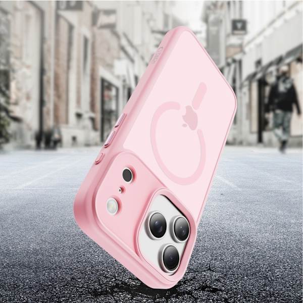 Tech-Protect Mobilskal till iPhone 17 Pro Magsafe Magmat - Matte Rosa Rosa