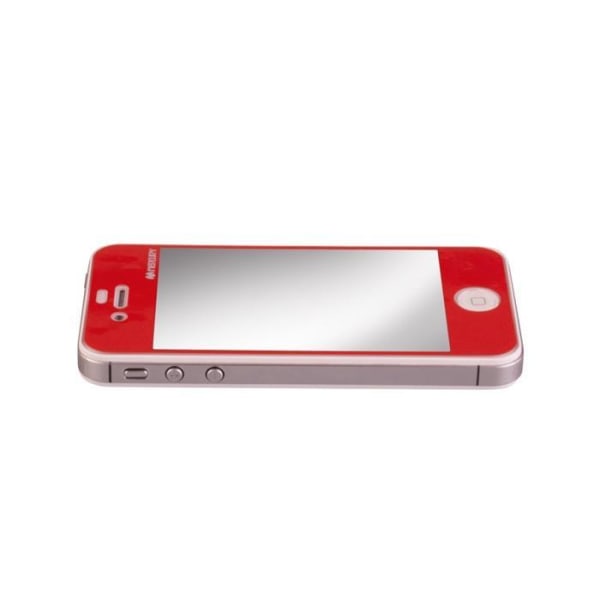 GOOSPERY Color heijastamaton näytönsuoja iPhone 4S - 4 (punainen Red